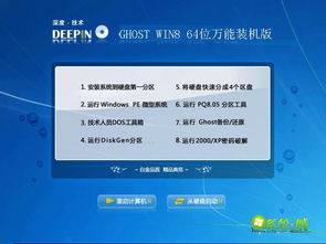 深度技術win8系統(tǒng)64位推薦